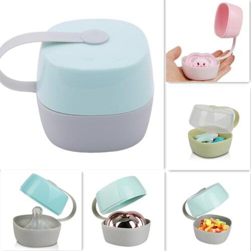 1Pcs Pacifier Box Baby Pacifier Holder Portable Baby Infant Kids Pacifier Nipple Cradle Case Holder Travel Storage Box 3 Colors