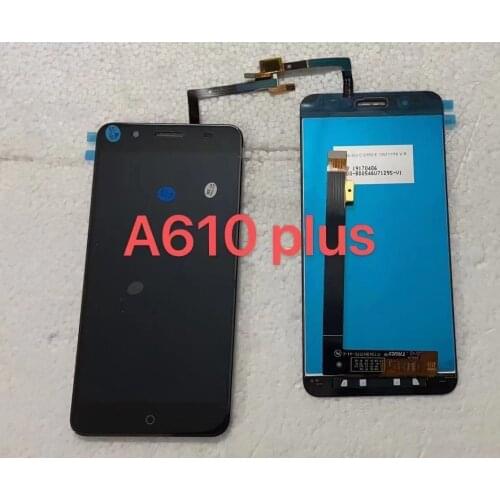 100% Original Tested LCD Display For ZTE Voyage Blade A610 Plus Digitizer Touch Screen Assembly For ZTE Blade A610 Plus LCD