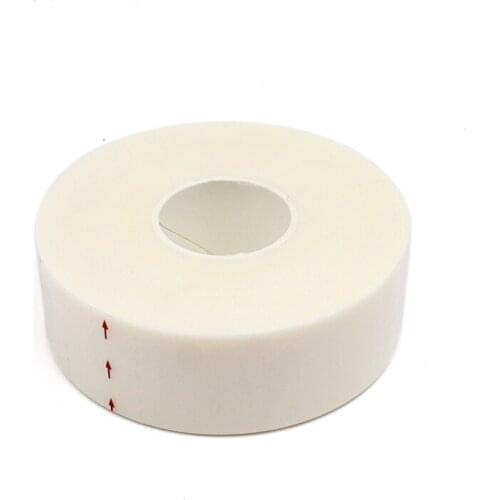 2.5cm x 450cm/Roll Foam Sponge Eyelashes Extension Pads Breathable Under Eyelash Patches Medical Tape Brown/White Makeup Tool