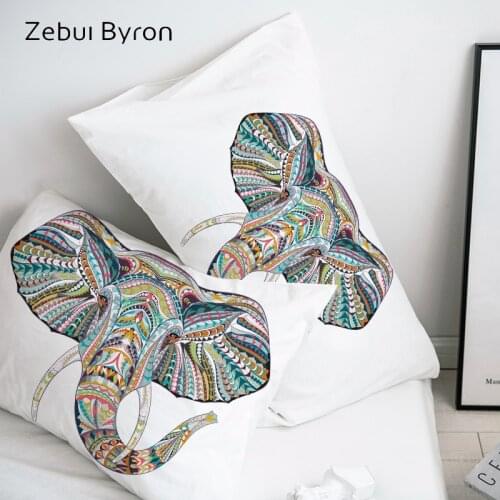 3D Pillow Case Pillowcase Custom/50x70/50x75/50x80/70x70 Decorative Pillow Cover,Bohemia Bedding,Drop Shipping