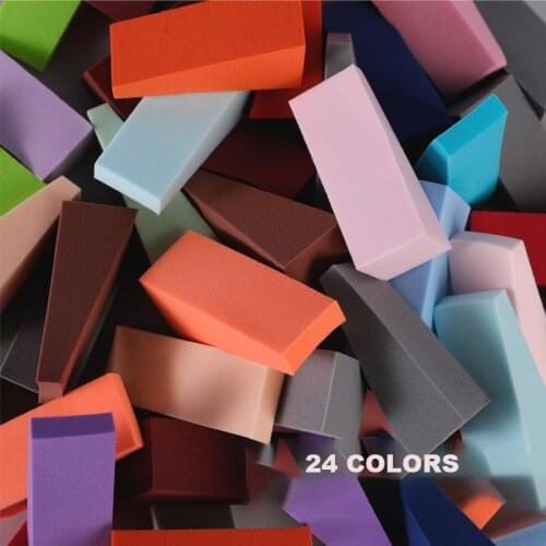 50pcs/set Super Soft Triangle Sponge Powder Puff Foundation Concealer Smearing Puff Beauty Egg Wet and Dry Cosmetic Tool