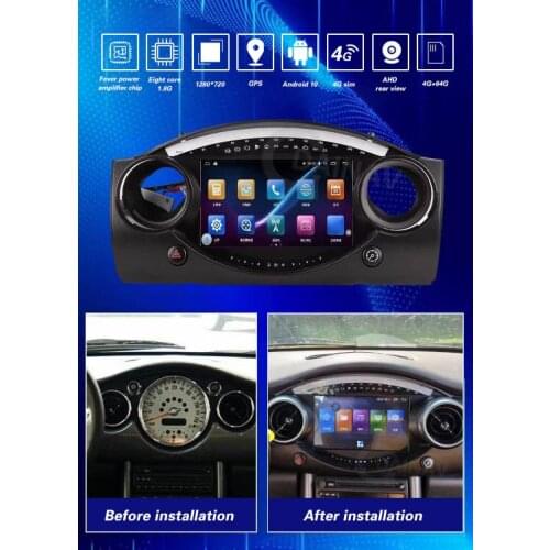 For BMW Mini R50 R56 R60 2002-2006 Android Car Radio DVD GPS Carplay Car Multimedia Player Stereo