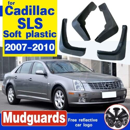 Car Mudflap for Cadillac SLS 2007-2010 Fender Mud Guard Flap Splash Flaps Mudguard Car Front Rear wheel Accessories 2008 2009
