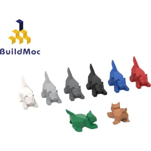 BuildMOC 6251 Kitten For Building Blocks Parts DIY Construction Classic Brand gift Toys