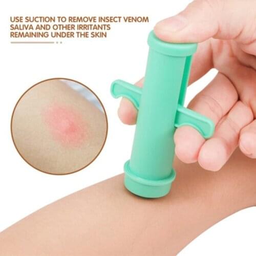 Instant Relief Safe Home Extraction Remove Venom Insect Itching Bites Vacuum Pump Outdoor Mosquito Sting Bug Portable Emergency