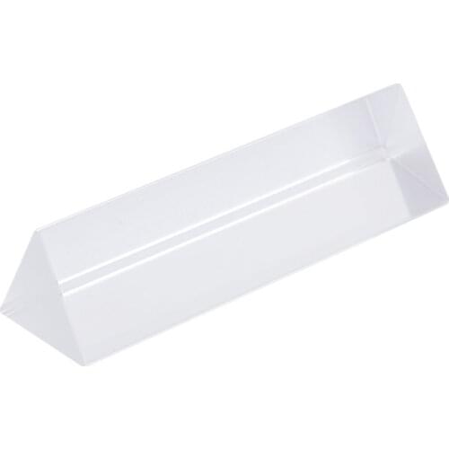DHDL-Physics Education Prism Precision Optical Glass 4 inches