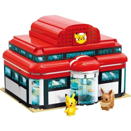 5pcs/set Pokemon Figures Charizard Venusaur Blastoise Pikachu Poke Elf Dolls Pocket Monsters Detective Building Blocks Creator