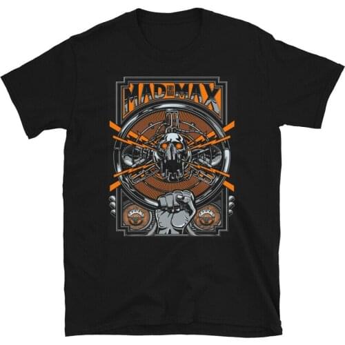 Mad Max Fury Road T-Shirt Hip-Hop Simple Splicing Tee Tops Shirt