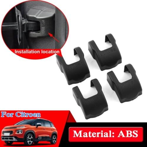 Door Check Arm Protection Cover For Citroen DS3 DS4 DS5LS DS6 DS7 C3 C4 C4L C5 C3-XR C-Elysee Car Door Lock Protective Covers