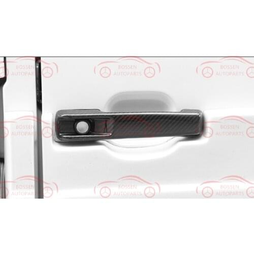 Suitable for mercedes-benz g class w463/w464 carbon fiber door handle paste type auto parts body kit