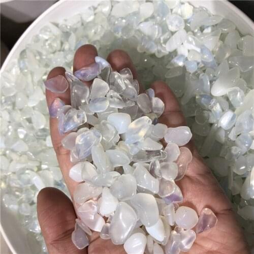 Wholesale Gemstone Opal Gravel Stone Crystal Opalite Tumble for Home Decoration