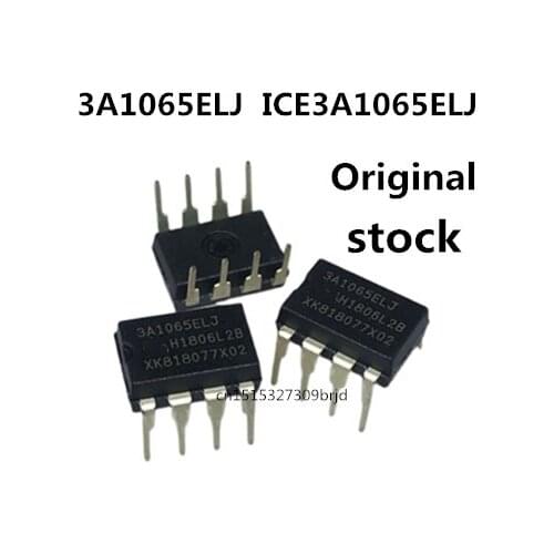 Original 5pcs/ ICE3A1065ELJ 3A1065ELJ STR2A153D 2A153D FAN7602 TEA1506P DIP8 DIP-8