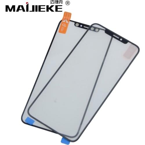 2PCS LCD Screen Front Glass with OCA For Apple iPhone 12 mini 11 pro max X XS Max XR Glass Touch Lens Outer Panel Replacement