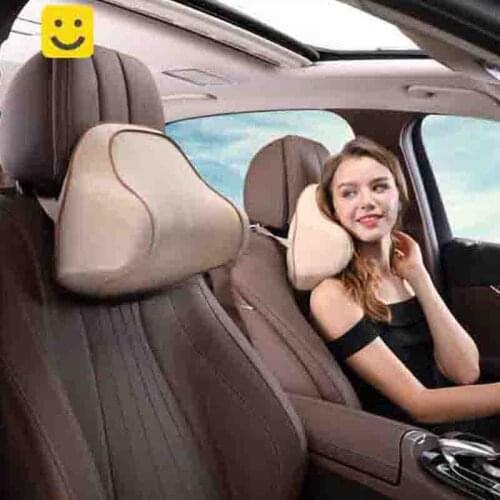 Auto Seat Head Support Protector Automobiles Seat Rest Memory Cotton Under the Neck in the Car Neck Headrest Pillow