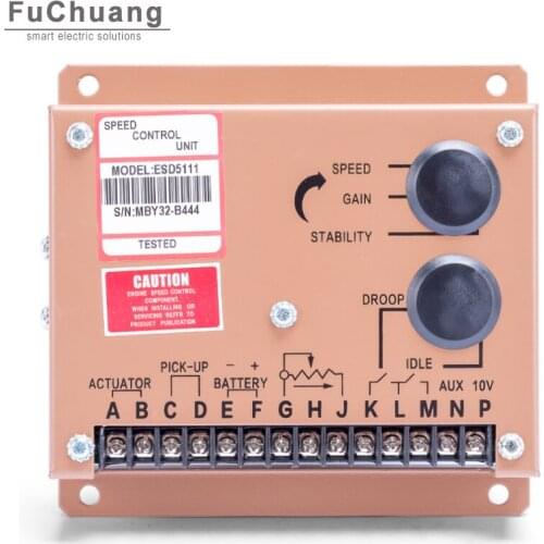 Engine Speed Governor ESD5111 diesel genset adjustment controller power supply ac generator part 12v 24v