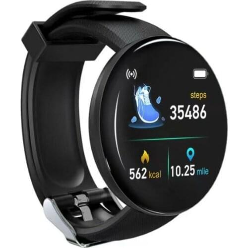 D18S 1.44 Round Screen Call Reminder Smart Watch Wireless Communication Call Sports Heart Rate Pressure Watch