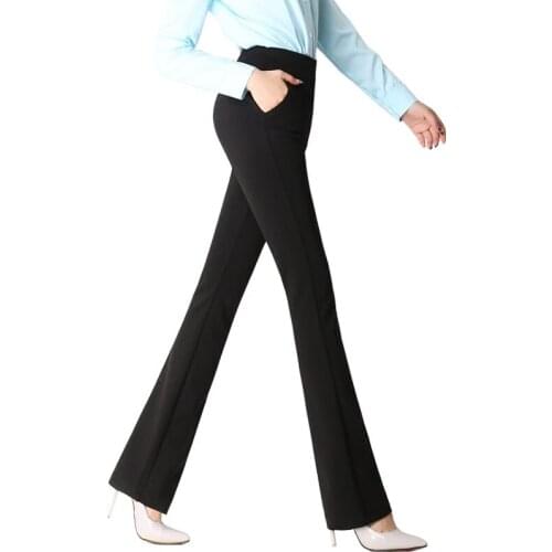 Zeongro Women's Flared Trousers