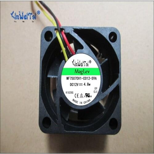 2PCS DC12V 1.6W 1.4W Cooling Fan For KDE1204PKVX MS.M.B400 Server Square Fan 40x40x20mm 3-Wire
