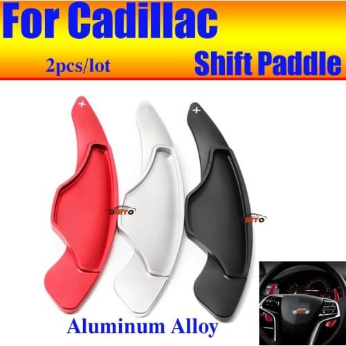 Car Steering Wheel Shift Paddle Extension Shifter Accessory 2pcs/lot Fit for ATS ATS-L CT6 40T CT6 28T Car Styling