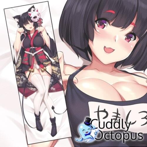 Anime Azur Lane IJN Yamashiro Dakimakura Hugging Body 2WAY Pillow Case Cover Japanese Pillowcase Cushion Bedding Xmas Gifts Cud