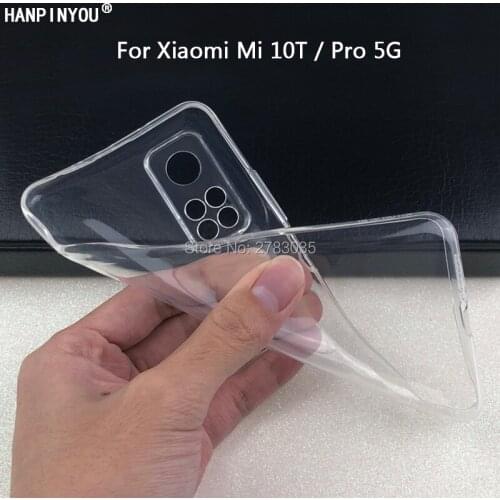 For Xiaomi Mi 10T Pro 5G Redmi K30S 6.67" Slim Crystal Clear Transparent Soft TPU Back Case Protection Skin Camera Protect Cover