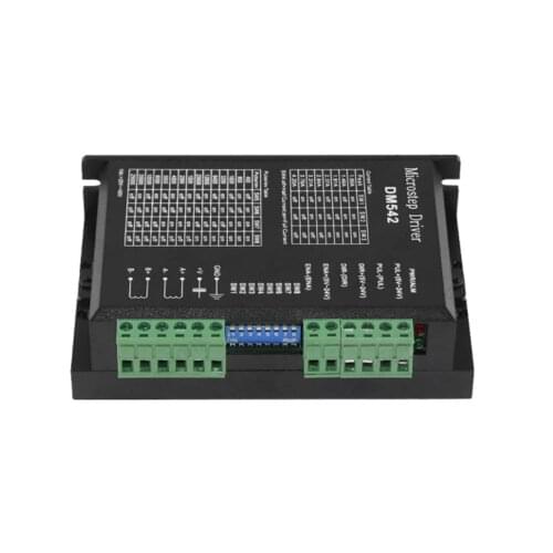 DM542 Stepper Motor Controller 2-phase Digital Stepper Motor Driver 18-48 VDC Max. 4.2A for 57 86 Series Motor