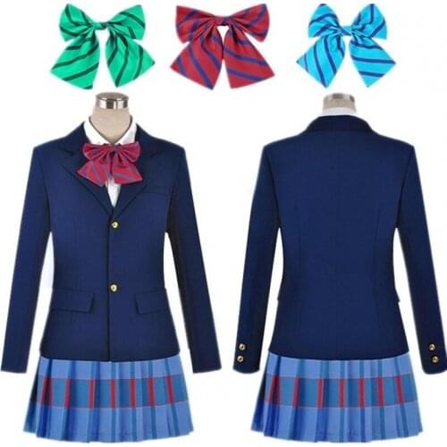 Love Live Cosplay Costumes Lovelive Kousaka Honoka Minami Kotori Ayase Eli Tojo Nozomi Nishikino Maki School Uniforms