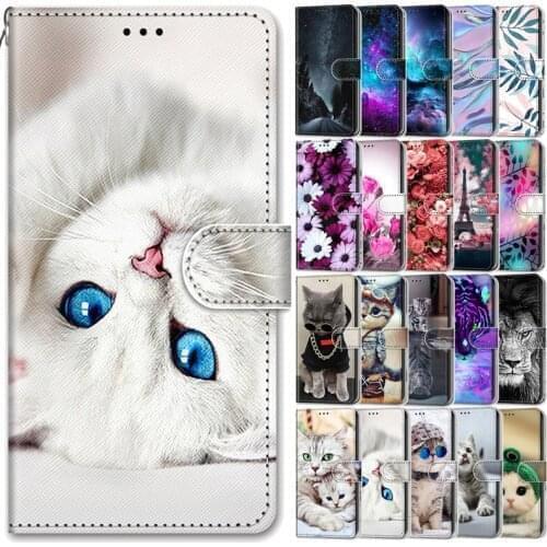 Leather Wallet Case For Samsung Galaxy S7 Flip Cover na For Samsung S 7 G930 SM-G930F Painted Animal Case Phone Bags