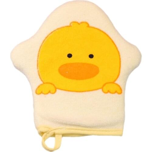 Cartoon Baby Bath Sponge Soft Body Cleaning Child Bath Brushes Sponge Cotton Rubbing Body Shower Accessories Shower Brush