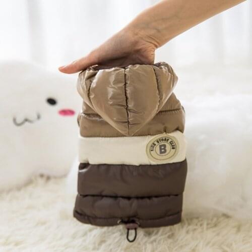 Pet Clothes Dog Down Coat Warm Breathable Colorful Jacket Waterproof Winter Puppy Cat Clothes for Small Medium Large Dogs S-6XL