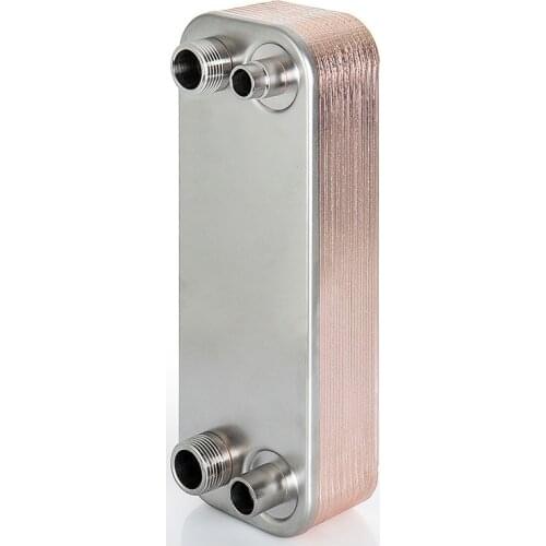 1p2p3p Plate Evaporator Water Chiller Air Conditioning Plate Heat Exchange Impingement Oil Cooler Freon and Water Exchange