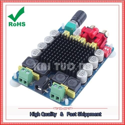 TDA7498 power amplifier board high power digital amplifier board 2*100W computer dual channel stereo Amplifiers module 0.13