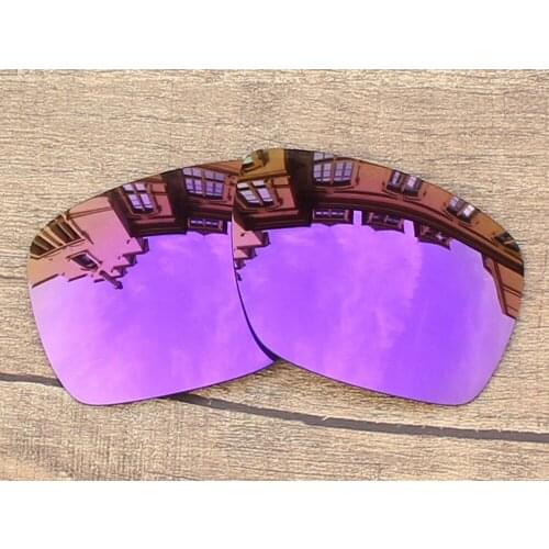 Vonxyz Violet Mirror Polarized Replacement Lenses for-Oakley Dispatch 1 Frame