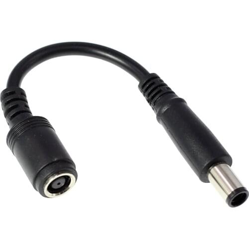 AC Adapter Converter 7.4x5.0mm Female To Male 7.4*5.0mm Connect Cable Jack For HP Notebook