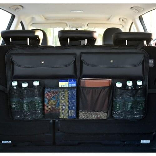 Trunk net pocket trunk storage bag car fixed luggage car storage bag For Toyota Land Cruiser