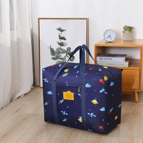 Quilt Clothes Sorting Bag Blanket Bedding Organizer With Handles Clothing Container Box Portable Travel Package Bag Waterproof