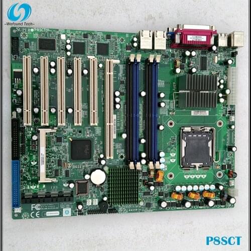 100% Working server Motherboard for P8SCT 775 Fully Tested