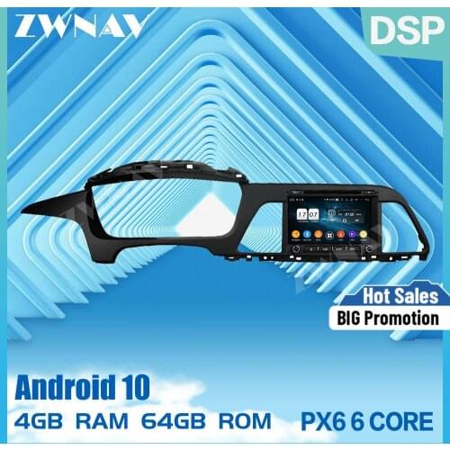 2 din PX6 IPS screen Android 10.0 Car Multimedia player For Hyundai Sonata 2015-2017 video audio radio stereo GPS navi head unit