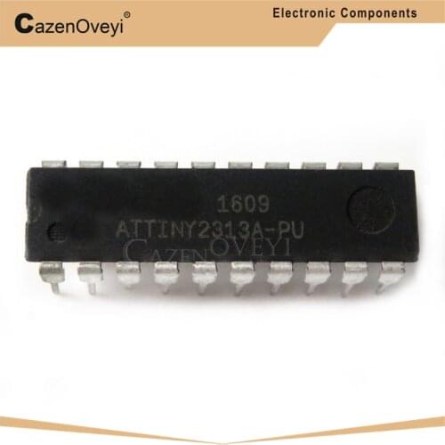 2pcs/lot ATTINY2313A-PU ATTINY2313 DIP-20 In Stock