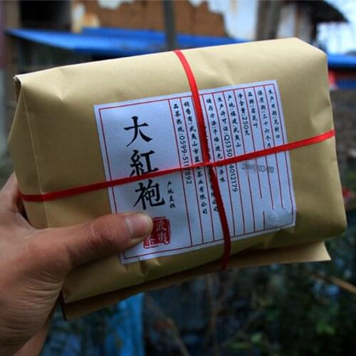 2020 Chinese Pao Da Hong Tea Pao 500g Big Red Oolong Robe The Original Wuyi Rougui Tea for Health Care Lose Weight