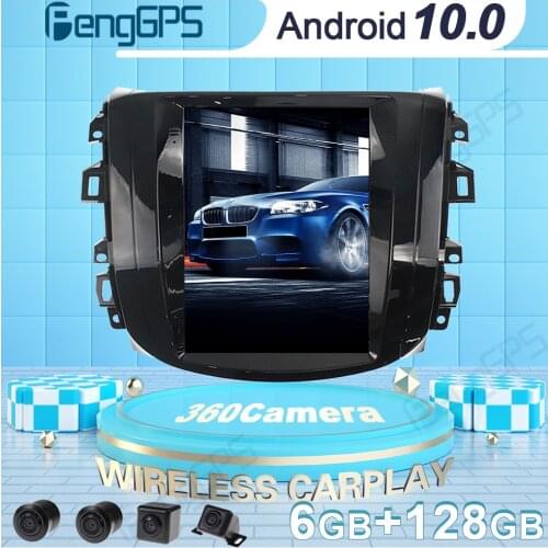 360 Camera Car DVD Player GPS Navigation For Nissan Navara/NP300 2018 Tesla Style Android Radio Car Stereo Multimedia Headunit