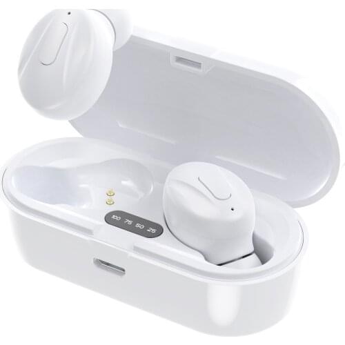 Bluetooth Headset Wireless Headphone With Display Stereo Sport Headphone With Waterproof Button Control Siri Assistant