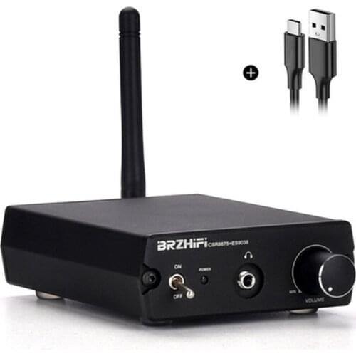 HIFI CSR8675 APTX HD LDAC AAC Bluetooth 5.0 Wireless Receiver ES9038Q2M DAC Decoding 24BIT 96KHZ 3.5M RCA Coaxial