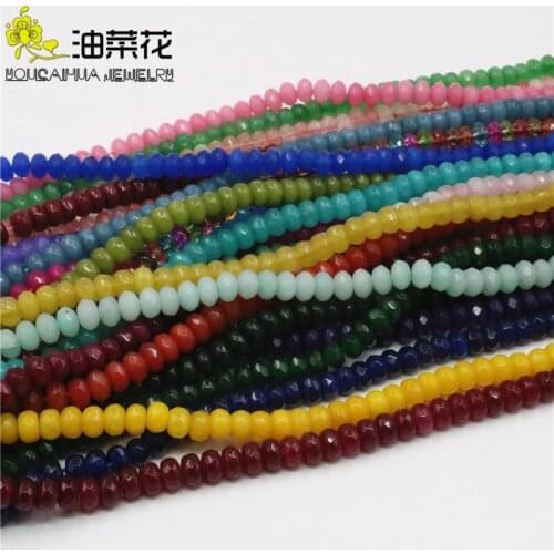 5X8mm Abacus Chalcedony Beads Aventurine Rhodochrosite Amazons DIY Beads Natural Stone 15inch New Fashion Jewelry Making Design