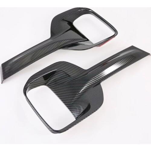 For Kia Seltos 2019 2020 Chrome Front Foglight Fog Light Cover Trim Car Sticker Protect Exterior Accessories Styling