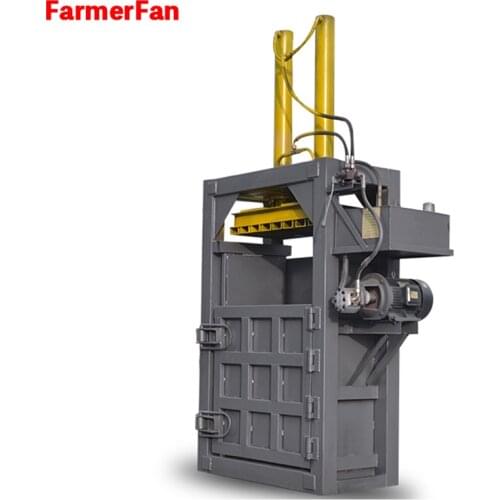 Hydraulic packing machine 40 tons double cylinder waste paper box woven bag cans plastic bottle hydraulic pressing machine