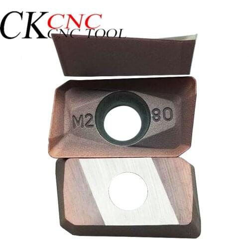 20Pcs 25R0.8 Indexable Insert APMT1604PDER-M2 VP15TF Carbide Inserts APKT1604