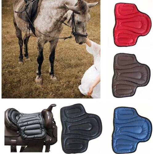 Equestrian Saddle Horse Saddle Pad Accessories Sponge Harness New Thick Wear-resistant Saddle Shockproof Cushion Horse Equipment