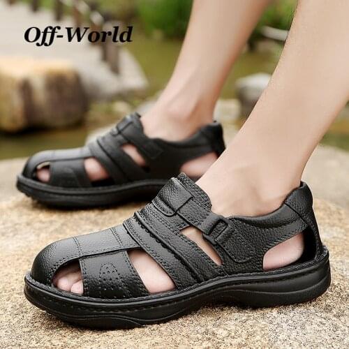 Summer Men Sandals Slippers Outdoor Clogs EVA Light Waterproof Flip Flops Slip-On Flats Garden Shoes Beach Sandals For Men