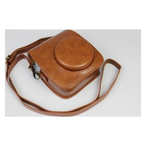 Mini11 Camera Bag Instax Solid Color Shoulder Bag Protector Pu Photo Bag Storage